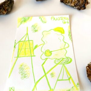 Les Huîtres de Verena – handgezeichnete Unikate